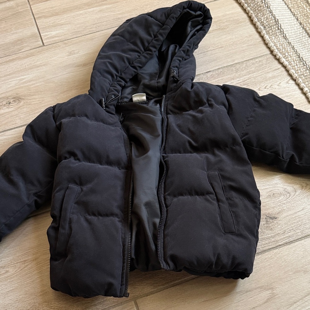 PacSun Kids Midnight Black Puffer Jacket